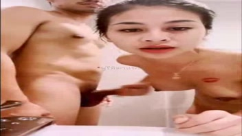 โม๊กควย เย็ดในห้องน้ำ เย็ดน้องออย เบ็ดหี เกี่ยวเบ็ด